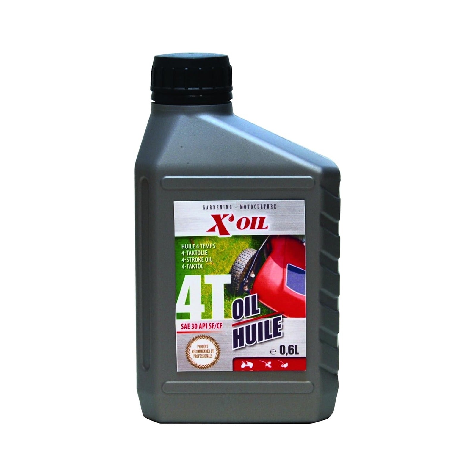 Huile Moteur 4 Temps X'OIL SAE 30 – 600 ml – API SJ/CF