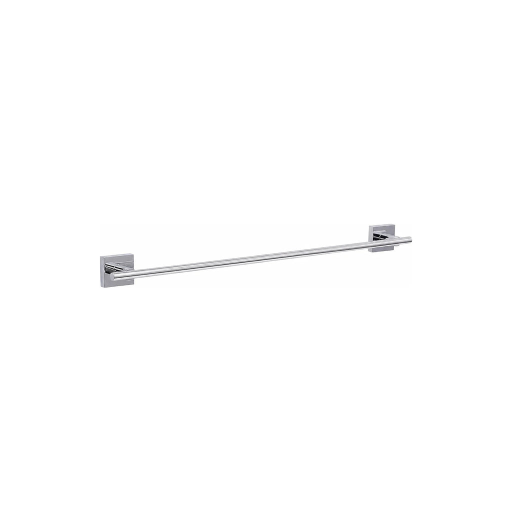 Porte-serviettes adhésif Tesa Ekkro 65 cm – Fixation sans perçage, finition chromée