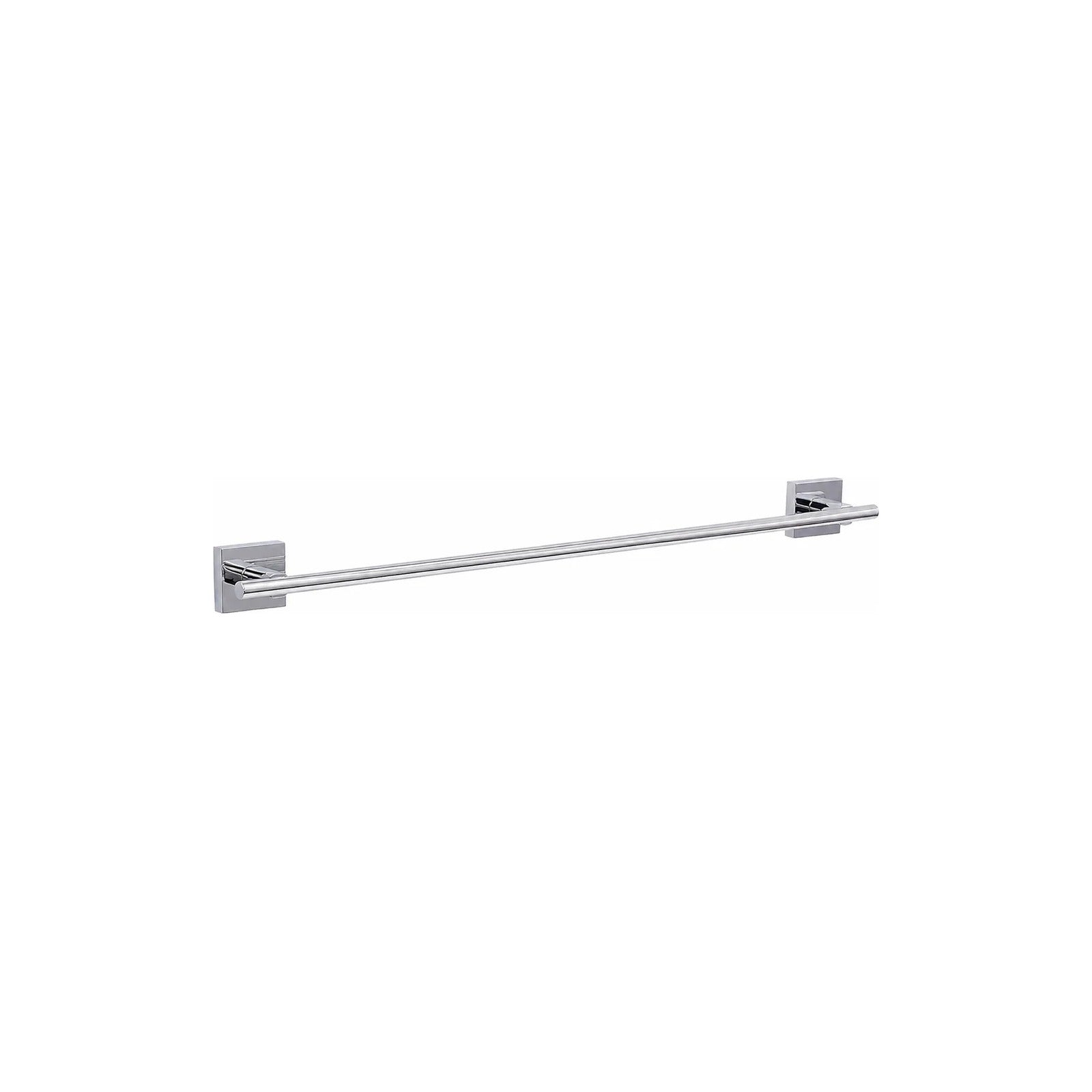 Porte-serviettes adhésif Tesa Ekkro 65 cm – Fixation sans perçage, finition chromée