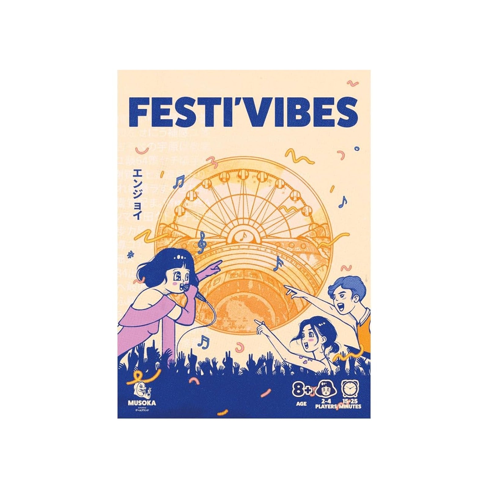 FESTI'VIBES – Jeu de société d'ambiance – Version française