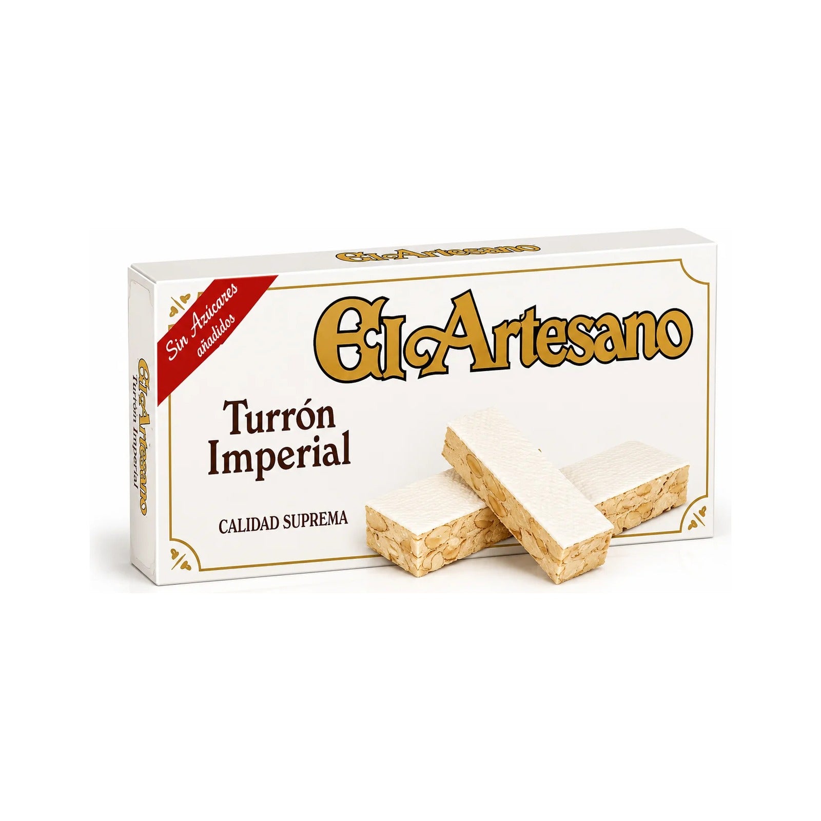 Turrón Nougat Impérial aux Amandes 200 g – El Artesano – Tradition espagnole