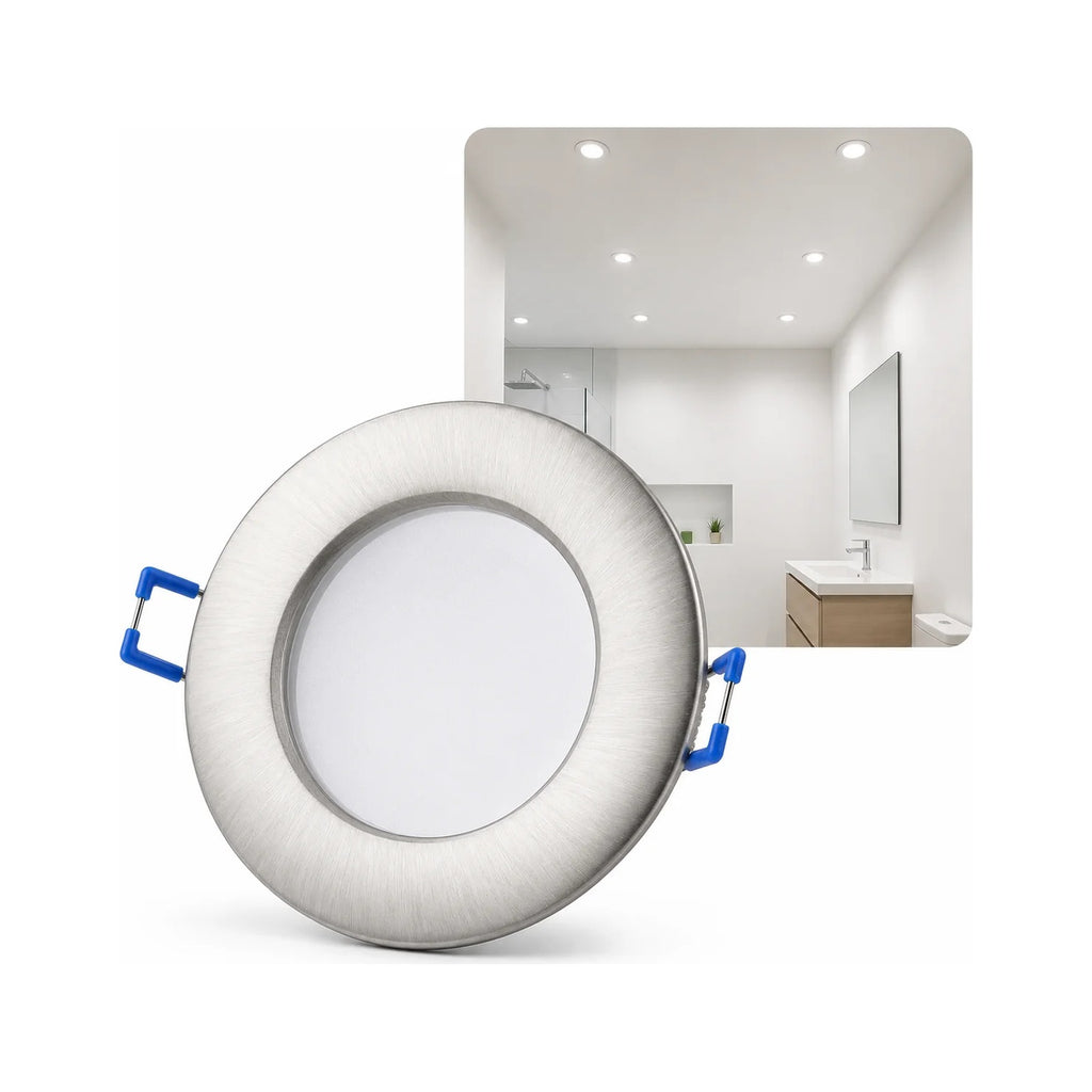 Spot LED encastrable IP44 6,5 W blanc froid – Éclairage salle de bain